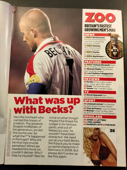 Zoo Magazine 2-8 July 2004 (621) Jennifer Ellison Victoria Silvstedt