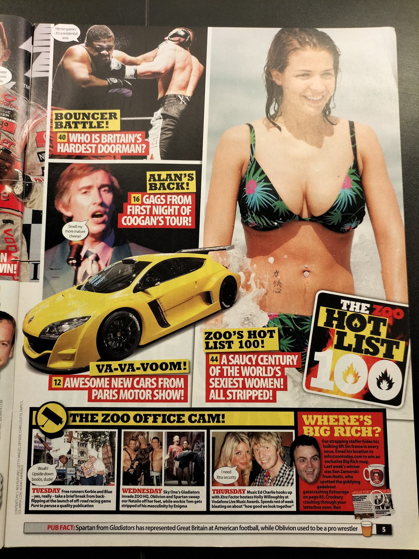 Zoo Magazine 10-16 October 2008 (622) Imogen Thomas "Hot List 100"