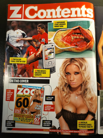 ZOO Magazine 12-18 May 2006 (631)(Rare) Natalie Denning POSTER