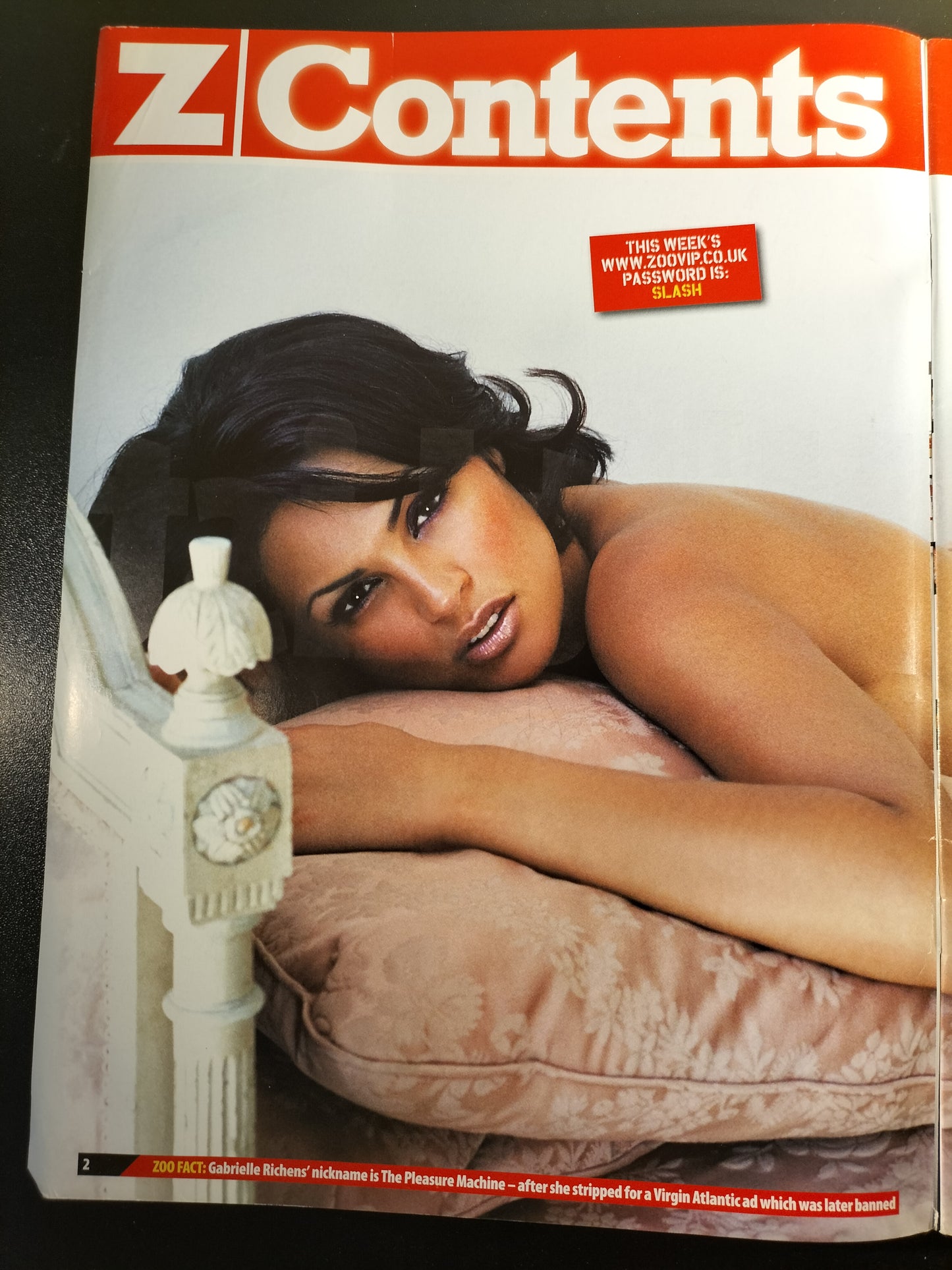 Zoo Magazine 14-20 April 2006 (631) Adriana Lima POSTER Keeley Kelly Keira Jessica