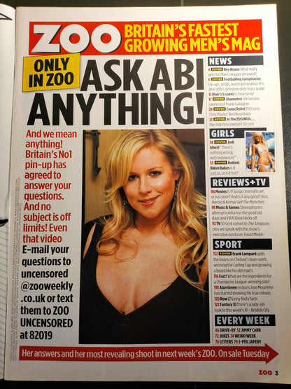 Zoo Magazine 11-17 March 2005 (631) Jodi Albert Abi Titmuss