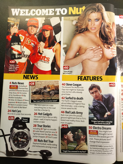 Nuts 2-8 July 2004 (639) Carmen Electra Rachel Stevens