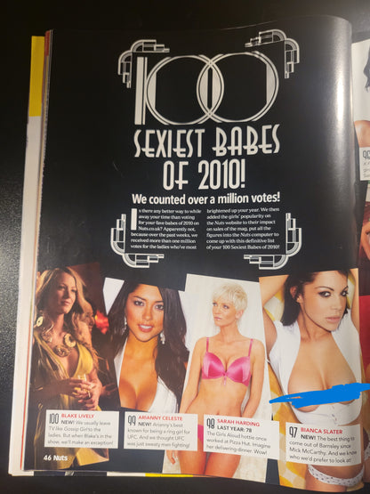 Nuts Magazine 10-16 December 2010 (670) Sophie Howard Kelly Brook Jessica-Jane Lucy Pinder