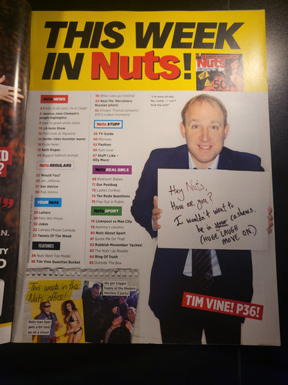 Nuts Magazine 25 November 1 December 2011 (672) Imogen Thomas EMILY SCOTT