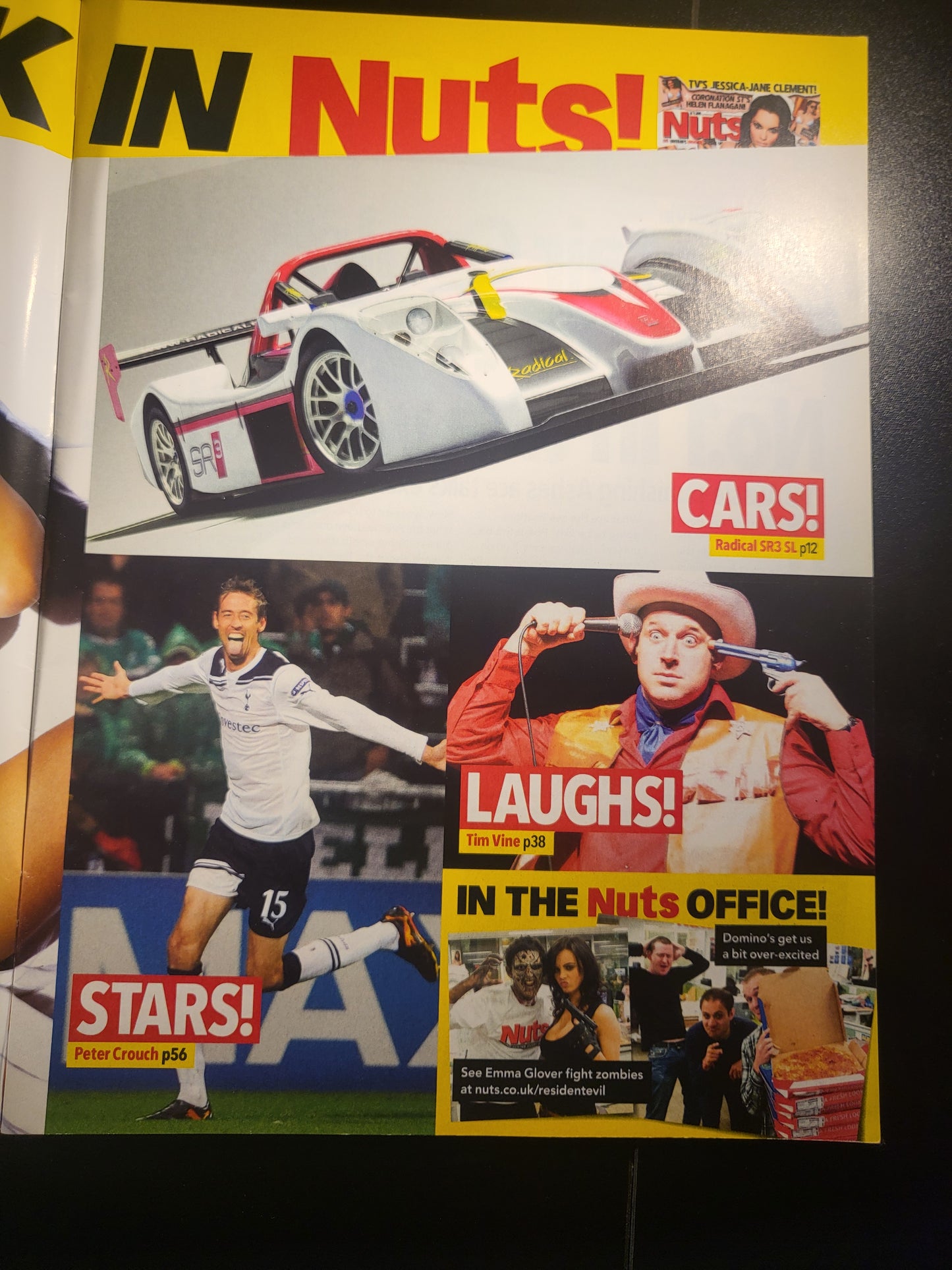 Nuts Magazine 14-20 January 2011 (673) Jessica-Jane Clement POSTER Sophie Howard