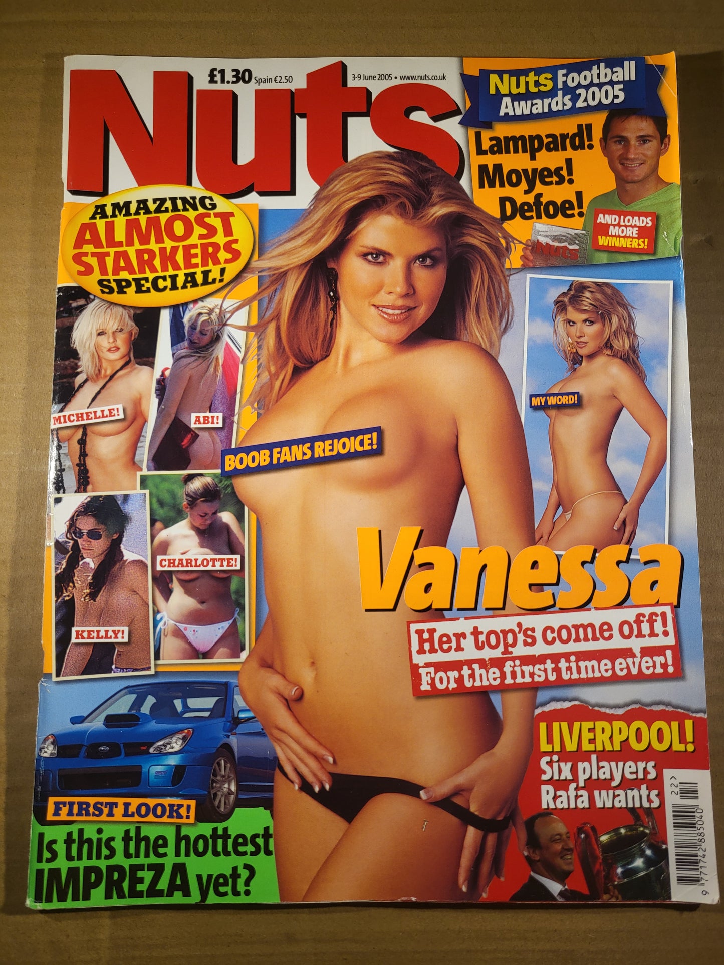 Nuts Magazine 3-9 June 2005 (0677) Vanessa Michelle Marsh Abi Titmuss Liverpool