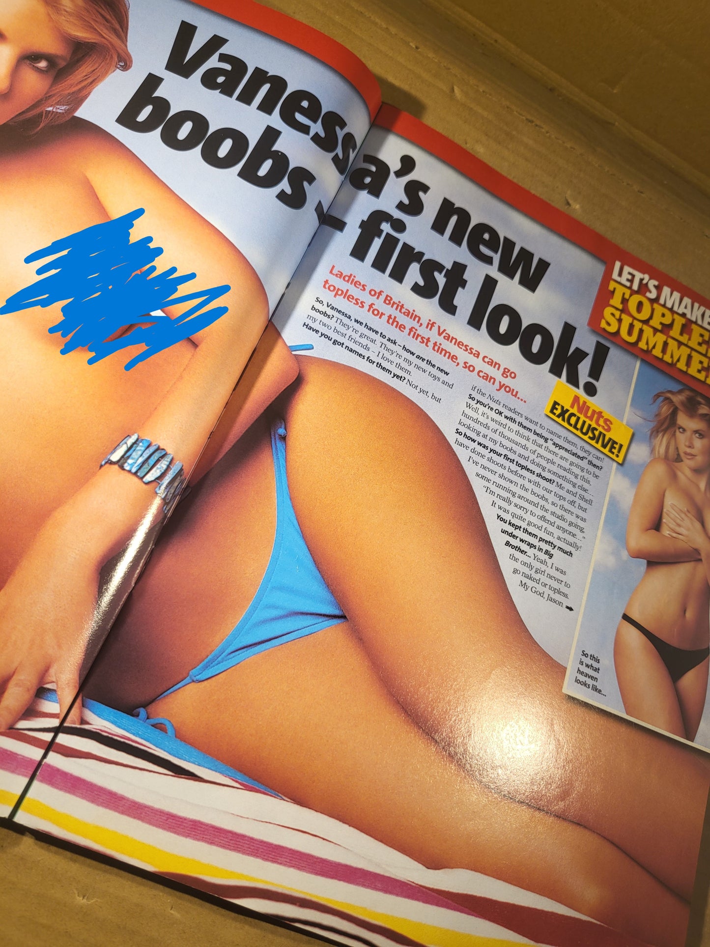 Nuts Magazine 3-9 June 2005 (0677) Vanessa Michelle Marsh Abi Titmuss Liverpool