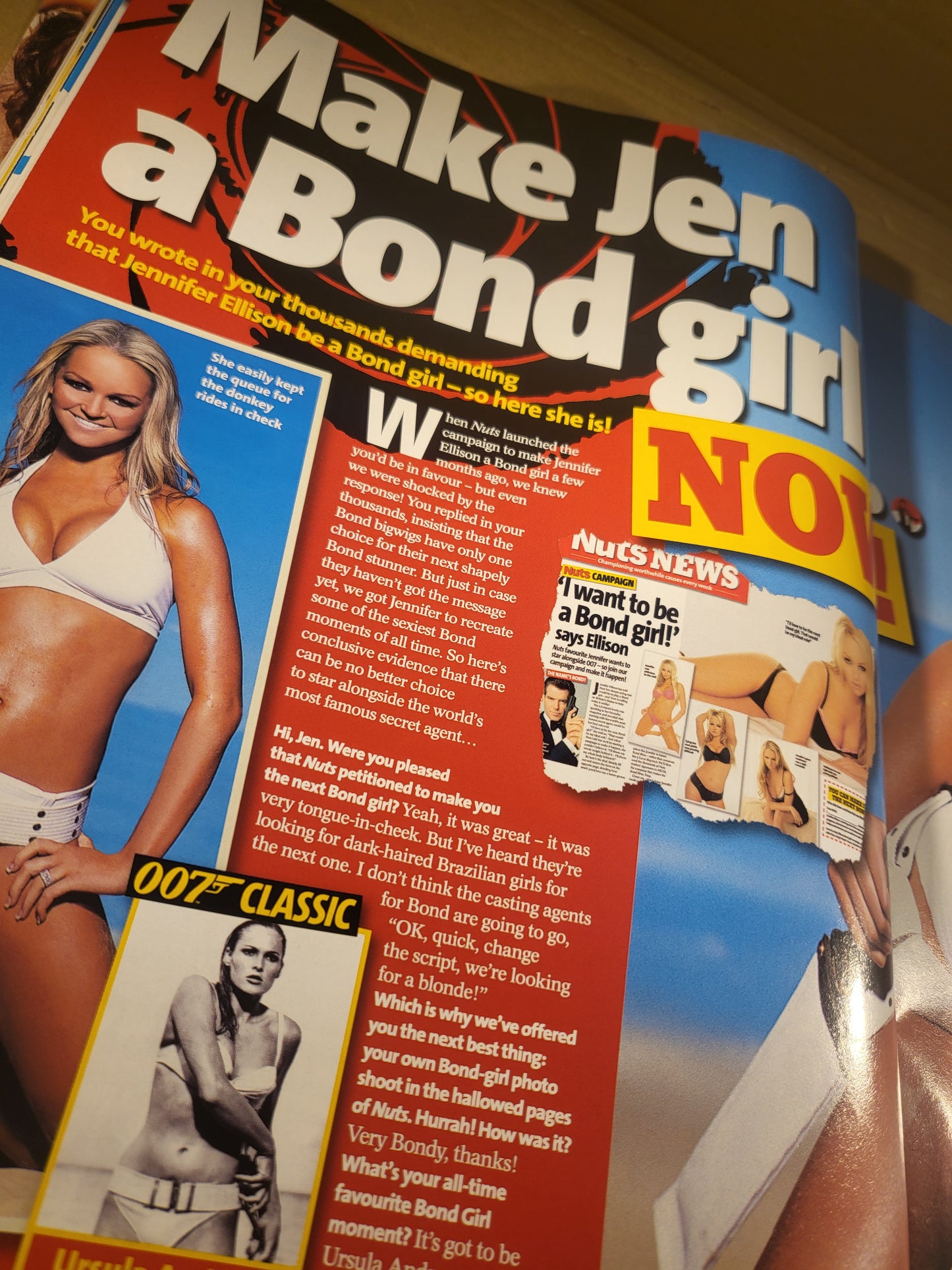 Nuts 1-7 July 2005 (678) Jennifer Ellison Bond Girl Big Brother Sam