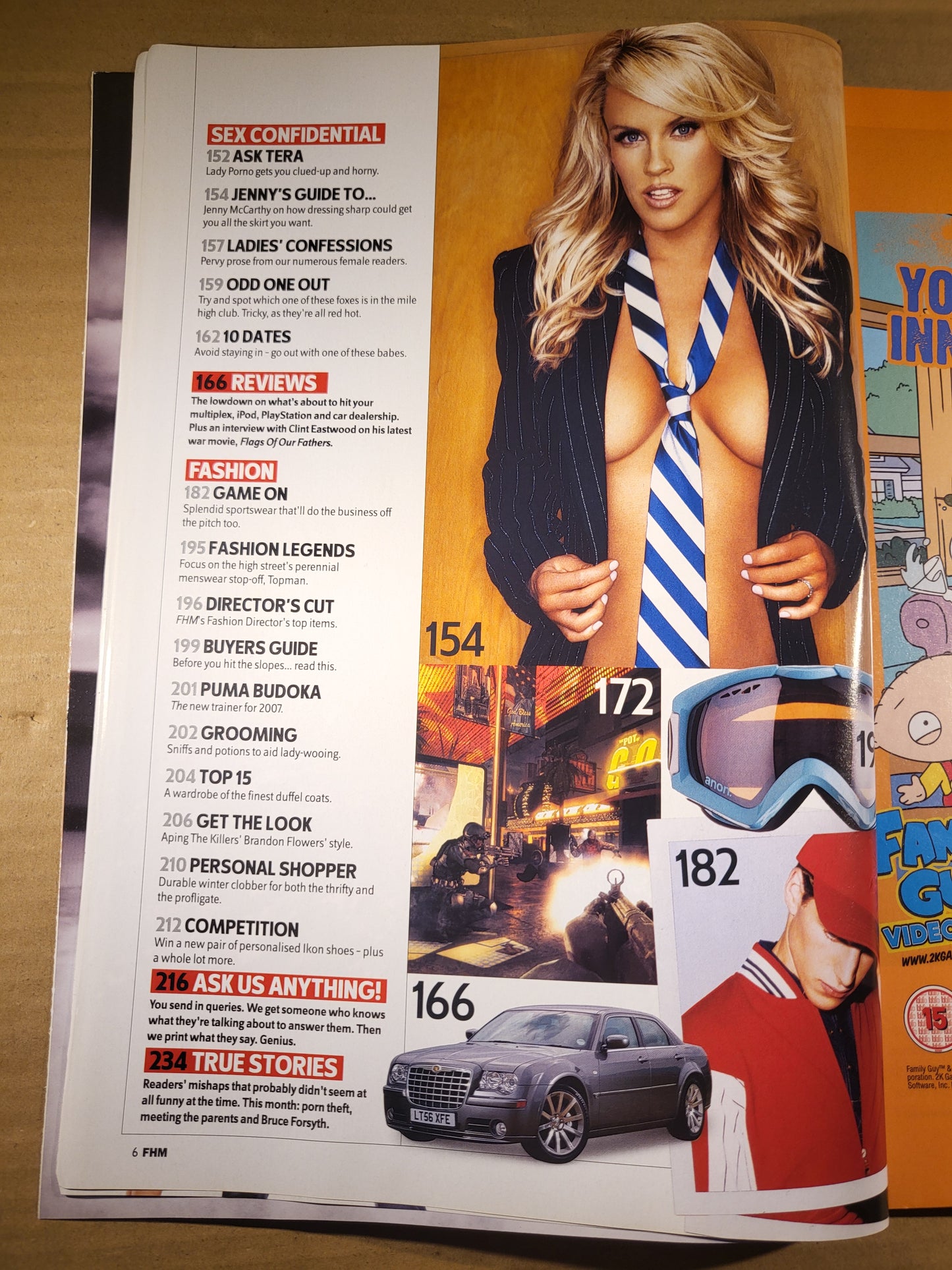 FHM Magazine January 2007 (696) Tamara Ecclestone Jenny McCarthy Tera