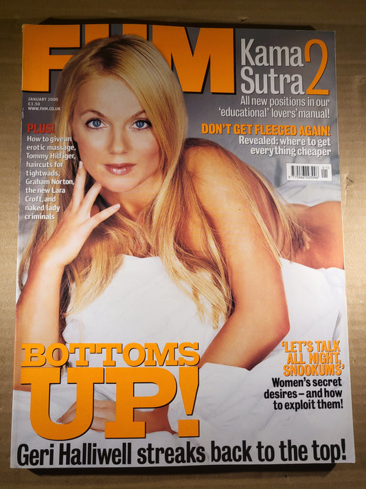 FHM Magazine January 2000 (700) Geri Halliwell Lara Welller