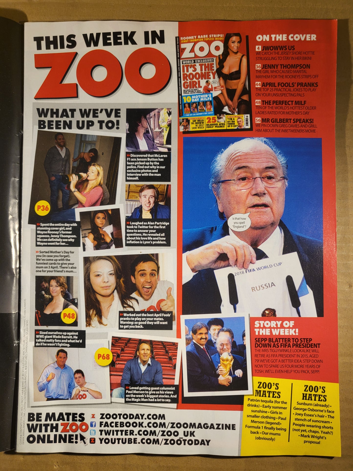 Zoo Magazine 1-7 April 2011 (702) Jenny Thompson