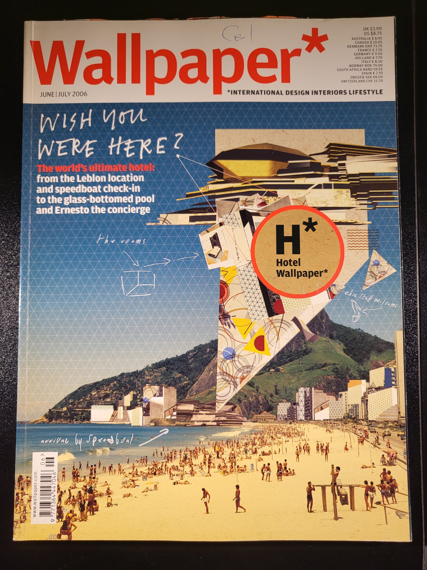 Wallpaper* Magazine June July 2006 724 Issue 89 Hotel Wallpaper Limited Cover VGC