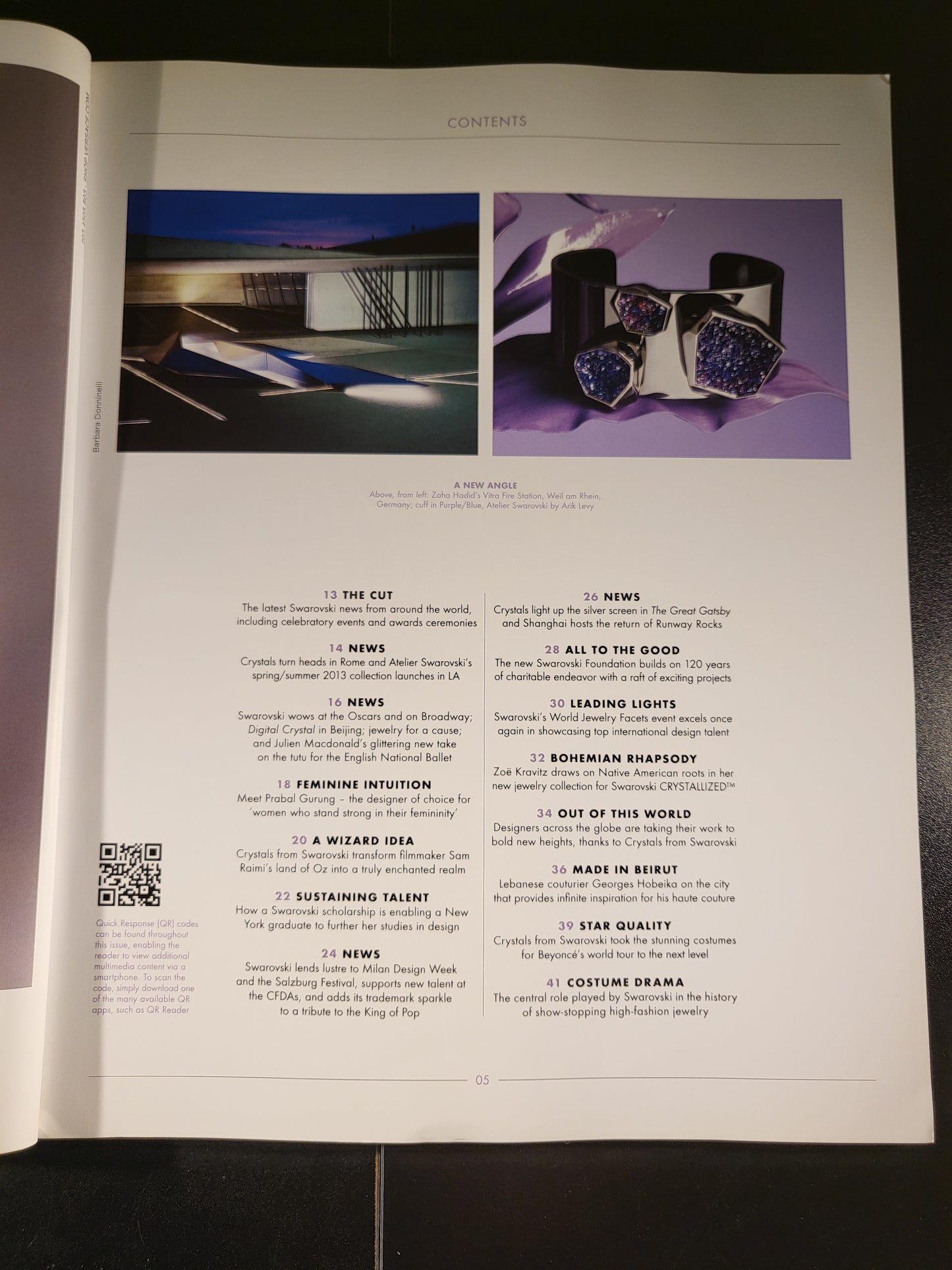 Swarovski Salt Magazine Autumn Winter 2013 724 Issue 07 Zaha Hadid VGC