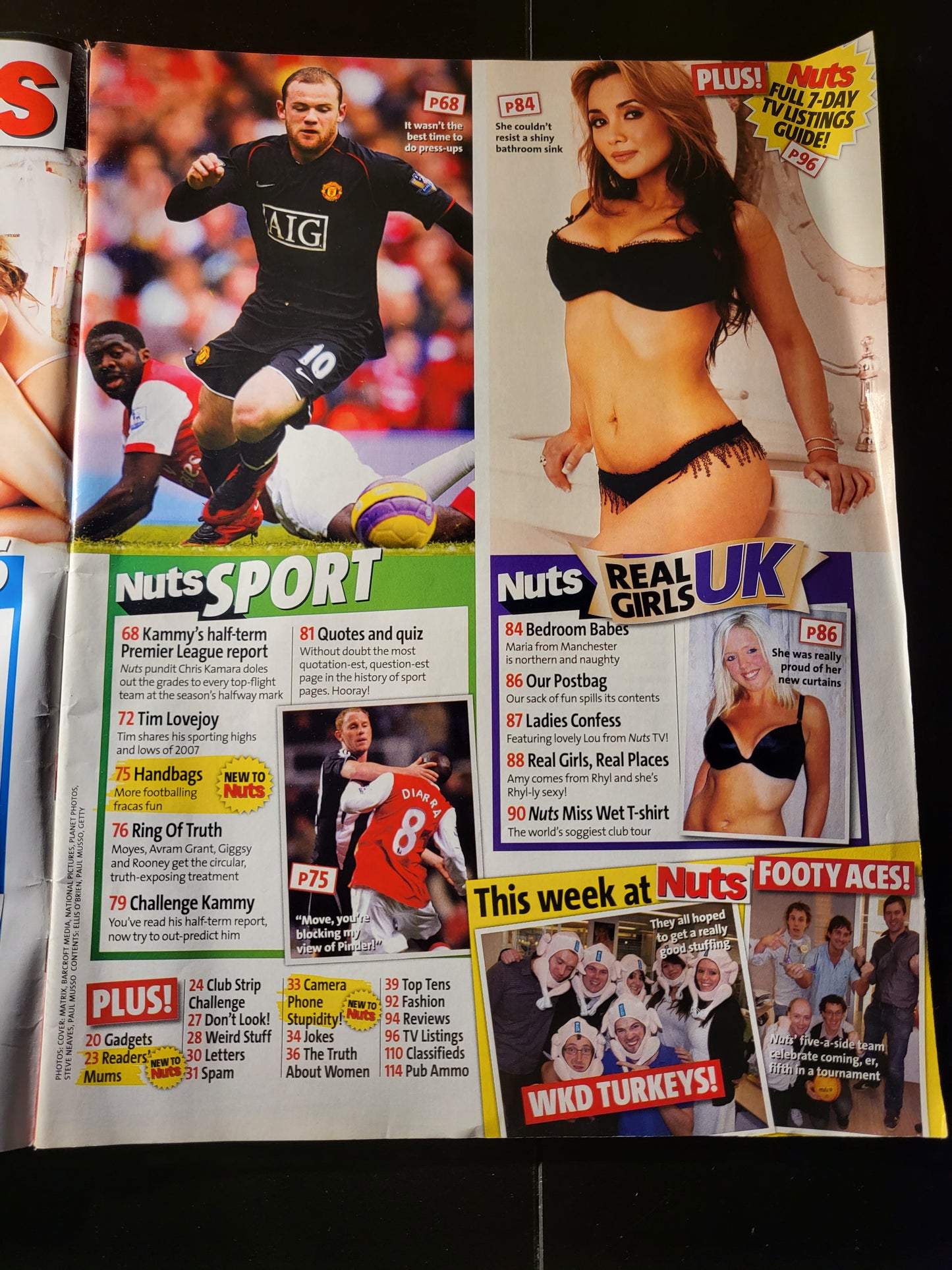 Nuts 28 December 2007 3 January 2008 (735) Chanelle Hayes Lucy Pinder