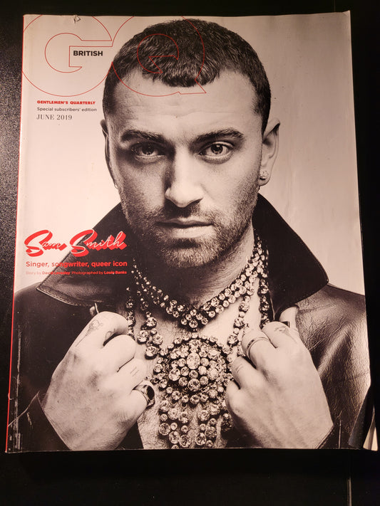 GQ Magazine June 2019 British (740) Sam Smith, Rami Malek. Cars: Range Rover Evo