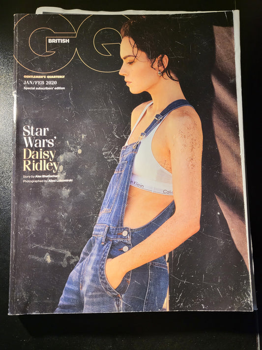 GQ Magazine January 2020 British (740) DAISEY RIDLEY Subscriber