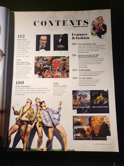 GQ Magazine June 2018 British (740) FOO FIGHTERS Dave Grohl