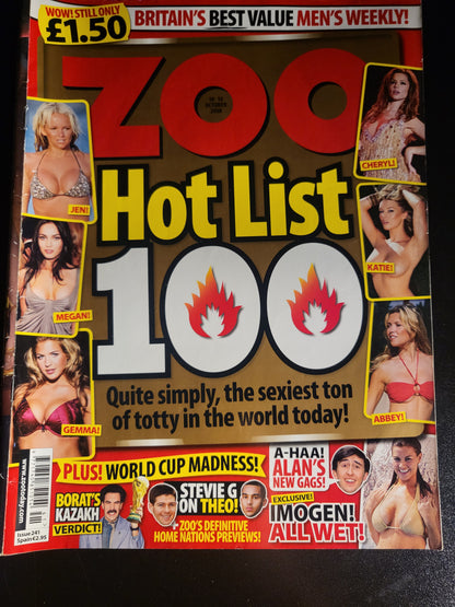 Zoo Magazine 10-16 October 2008 (765) Imogen Thomas "Hot List 100"