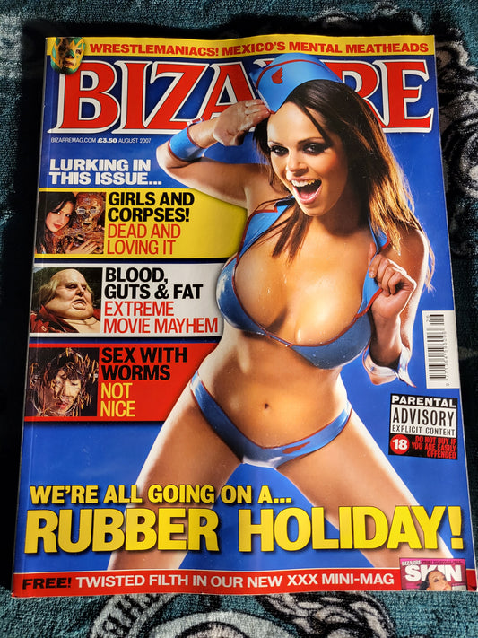 Bizarre Magazine August 2007 (770) Jerri Byrne Corpses Sabrina Sparx.