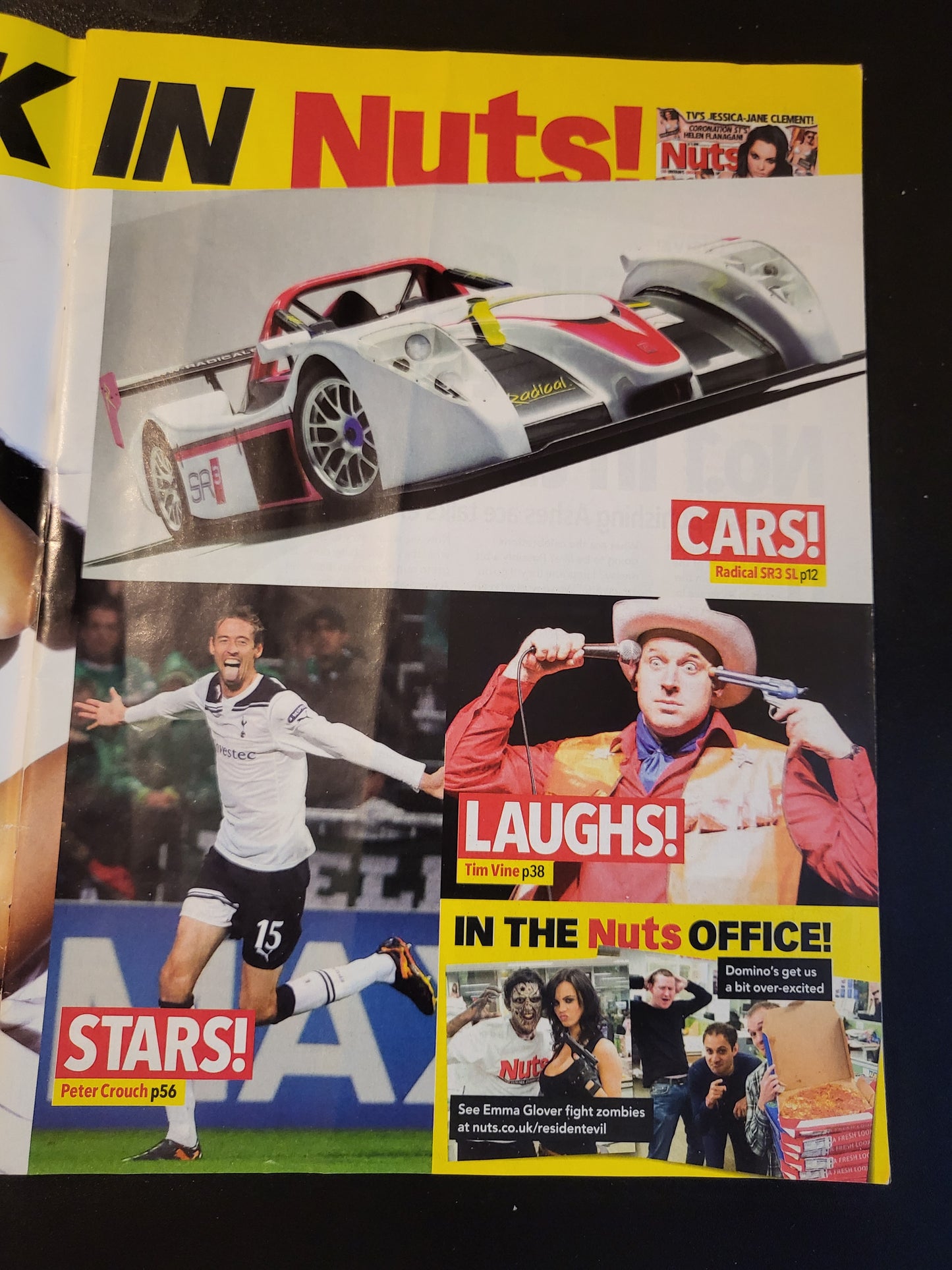 Nuts Magazine 14-20 January 2011 (778) Jessica-Jane Clement POSTER Sophie Howard