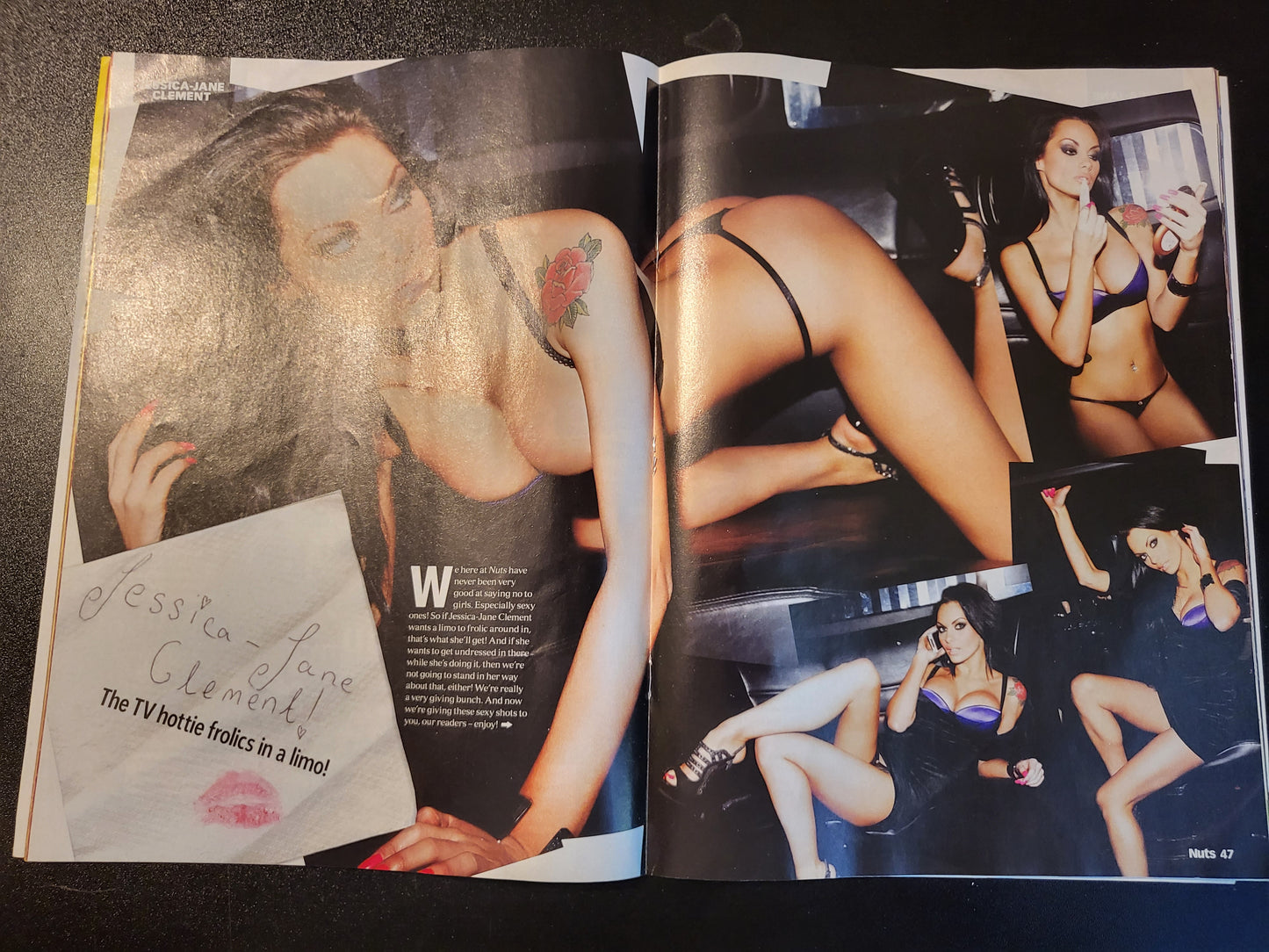 Nuts Magazine 14-20 January 2011 (778) Jessica-Jane Clement POSTER Sophie Howard