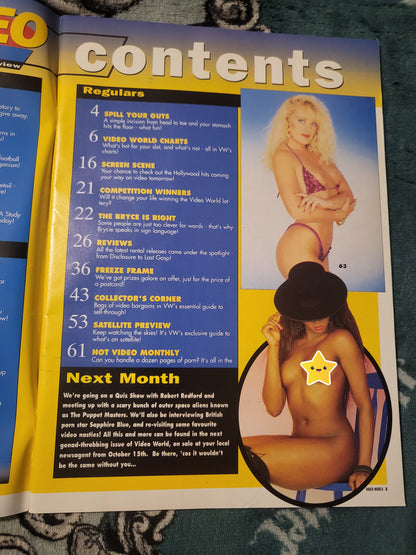 Video World October 1995 (808) Jennifer Clifford Jane Deville Summer Knight