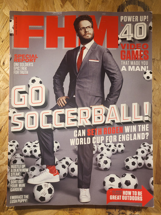 FHM Magazine June 2014 (822) Ksenija Seth Rogen