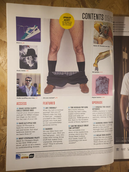 FHM Magazine May 2015 (822) Stephanie Pratt Hannah Simone