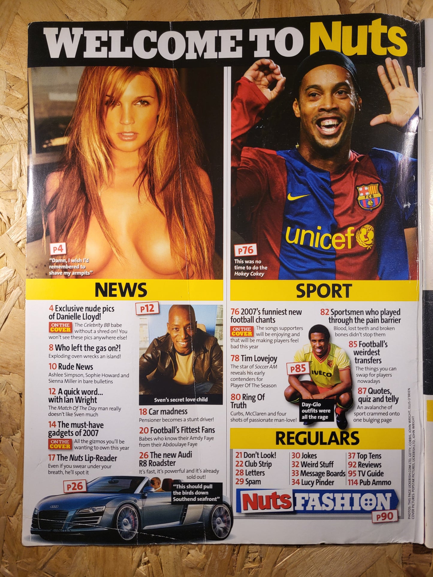 Nuts 12-18 January 2007 (845) Danielle Lloyd Bianca Gascoigne