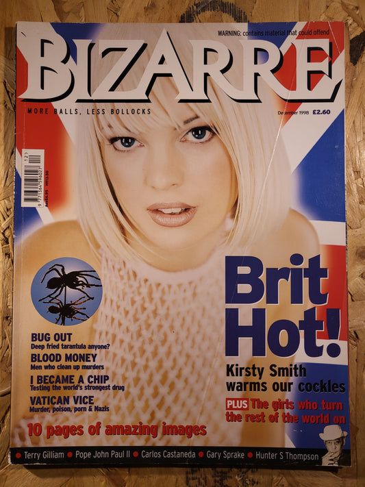 Bizarre Magazine December 1998 #15 (848)(Rare) Kirsty Smith Terry Gilliam