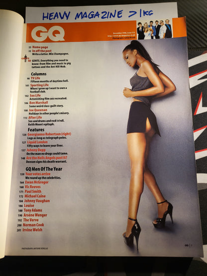 GQ Magazine November 1998 (875) Georgianna Robertson Lousie Redknapp