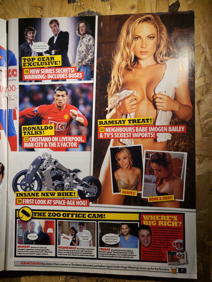 Zoo Magazine 7-13 November 2008 (881) Imogen Bailey Roxanne McKee Seren