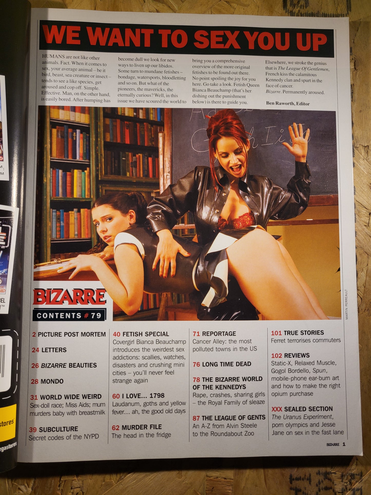 Bizarre Magazine December 2003 (884)(Rare) Bianca Beauchamp Jesse Jane