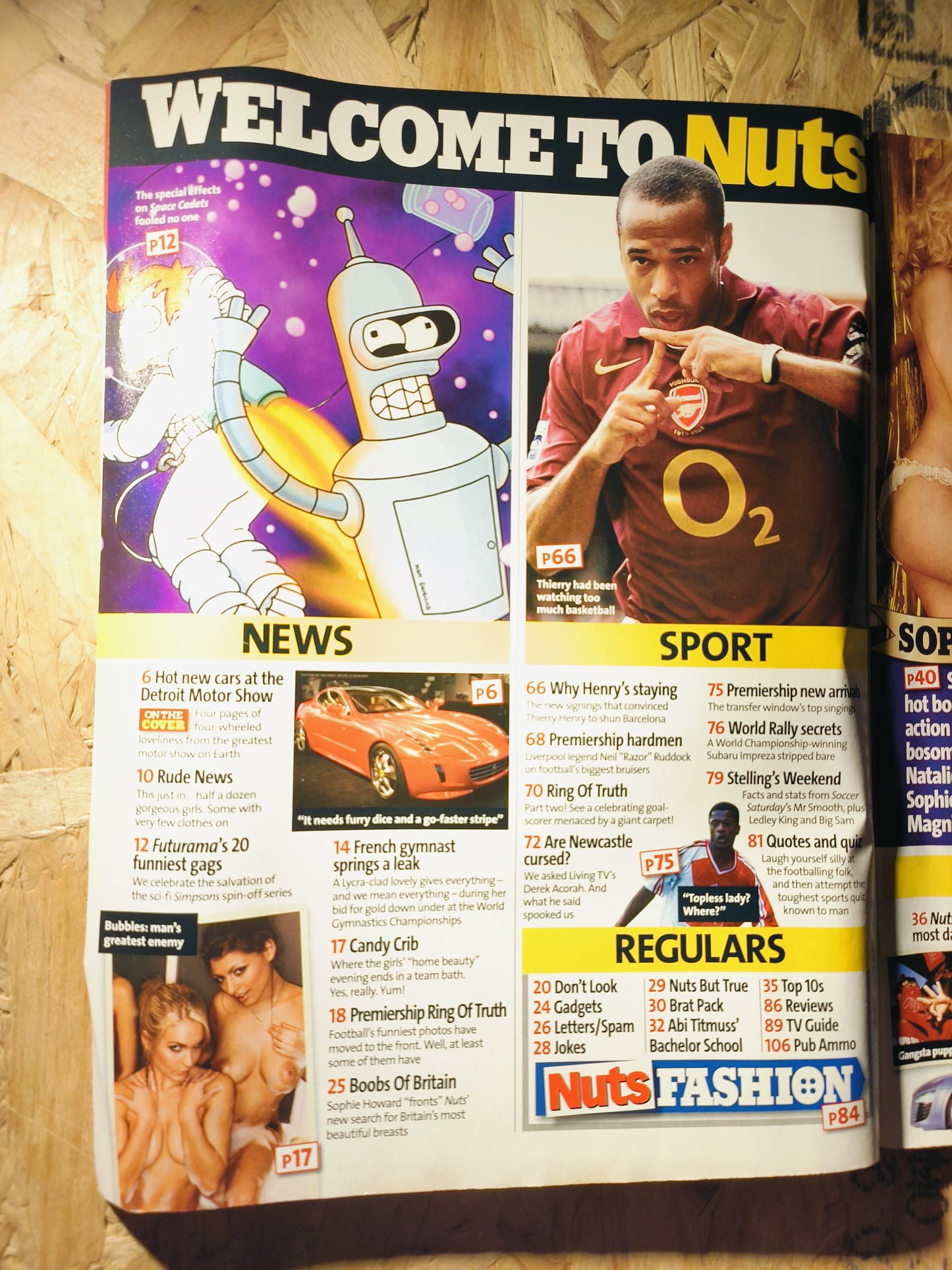 Nuts 20-26 January 2006 (892) Sophie Howard Natalie Oxley