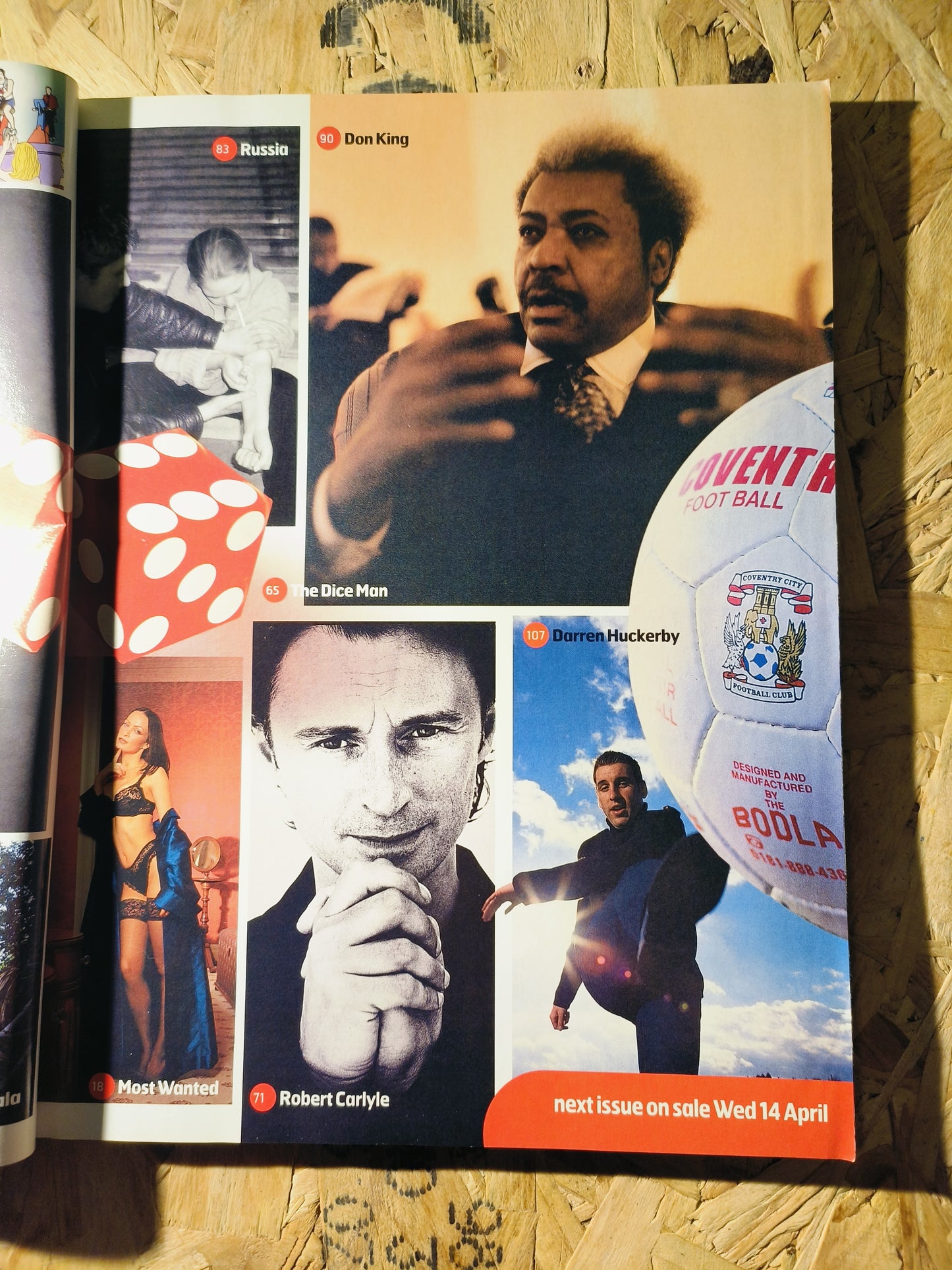 Loaded Magazine April 1999 (896) Sarah Matravers POSTER Sunset Beach