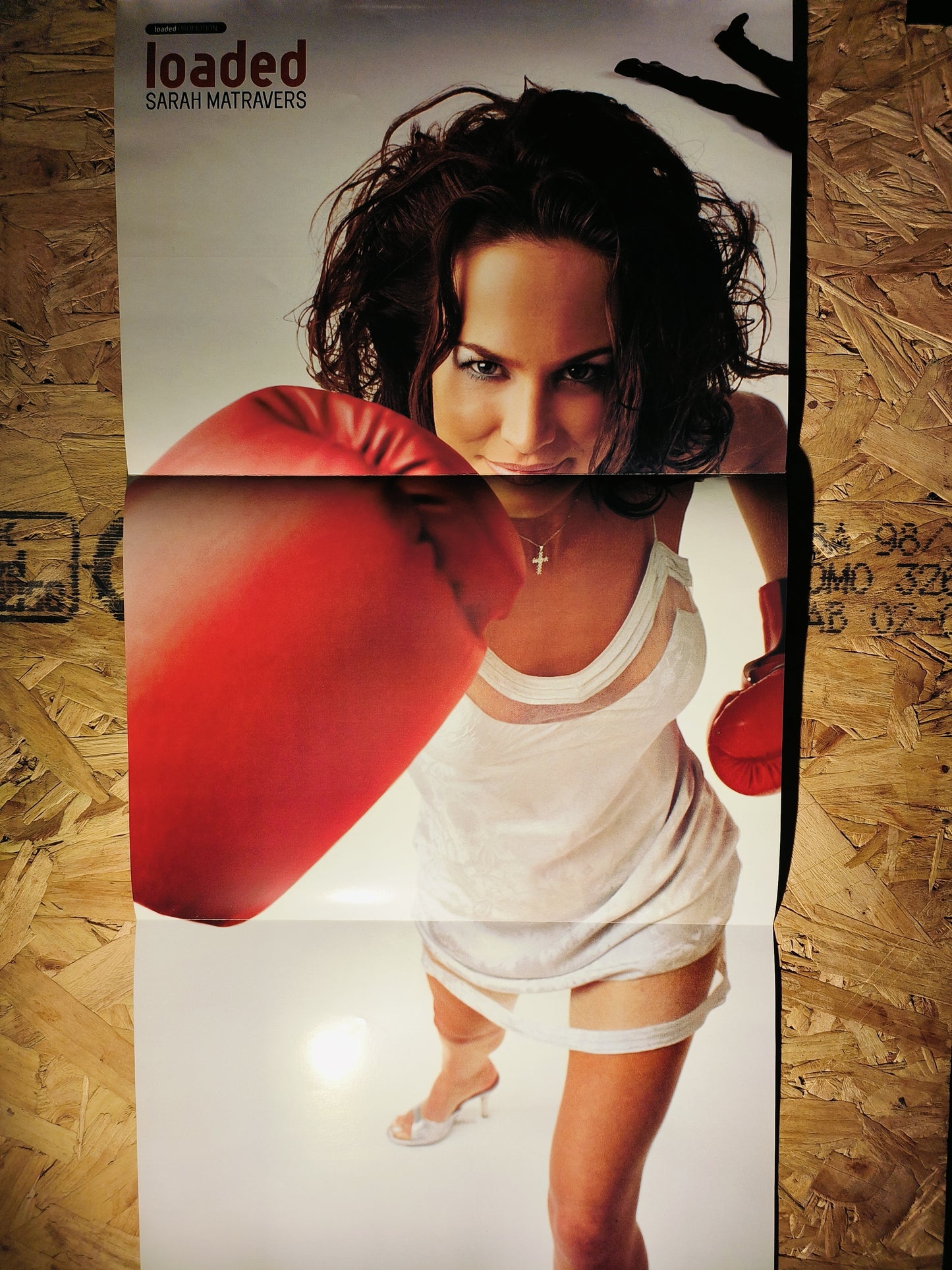 Loaded Magazine April 1999 (896) Sarah Matravers POSTER Sunset Beach
