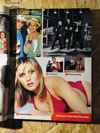 Loaded Magazine December 1998 (896) Famke Janssen Charmaine Sinclair Davinia