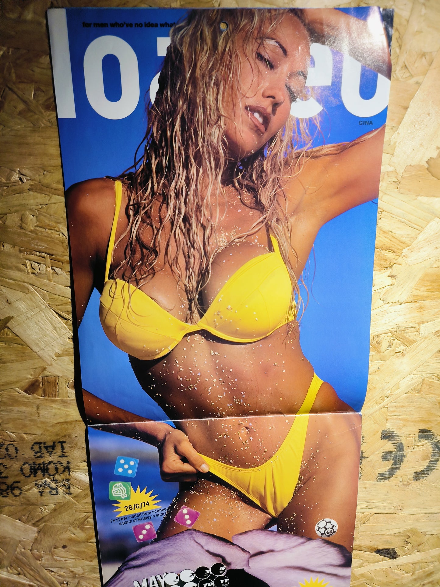 Loaded Magazine Calendar 1997 (896) Danni Minogue Annabelle Schofield Gina