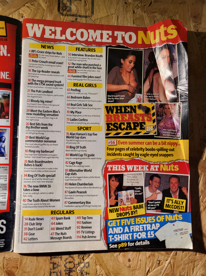 Nuts 30 June-6 July 2006 (904) Grace Lindsey Lohan Paris Hilton