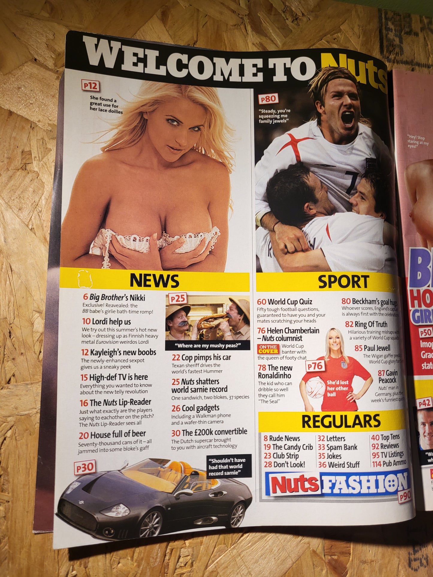 Nuts 2-8 June 2006 (904) Imogen Nikki Kayleigh