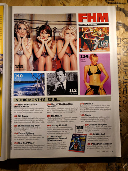 FHM Magazine May 2000 (927) S Club Steps B*witched Rachel Stevens