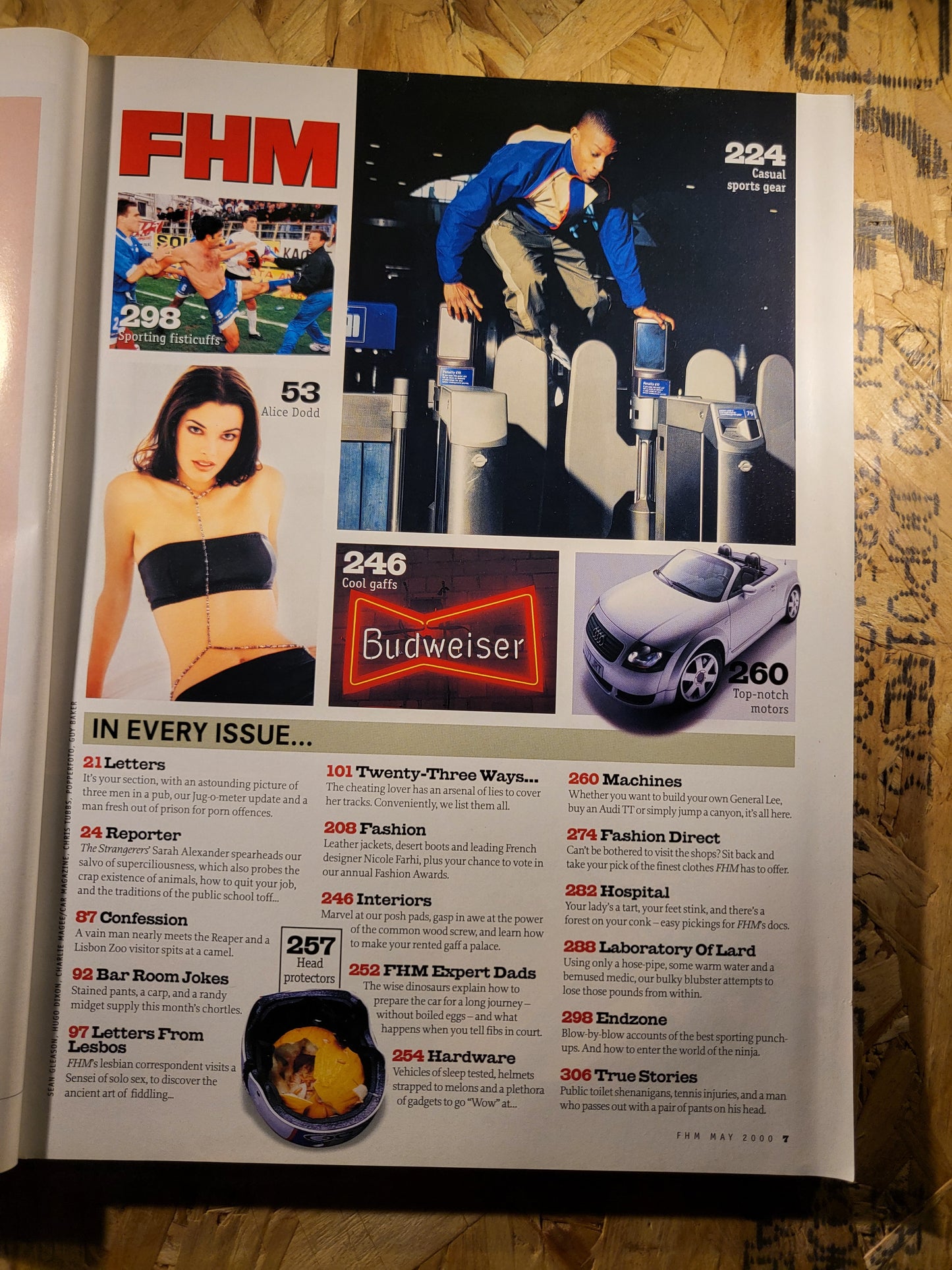 FHM Magazine May 2000 (927) S Club Steps B*witched Rachel Stevens