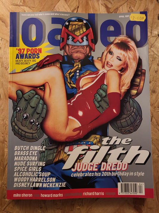 Loaded Magazine April 1997 Issue 36 (0931) Judge Dredd 20th Anniversary Rare