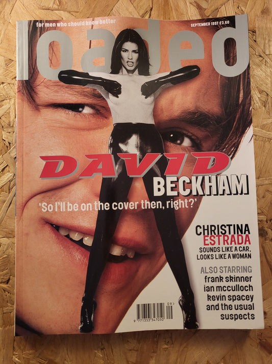 Loaded Magazine September 1997 (931) Christina Estrada POSTER Kevin Spacey