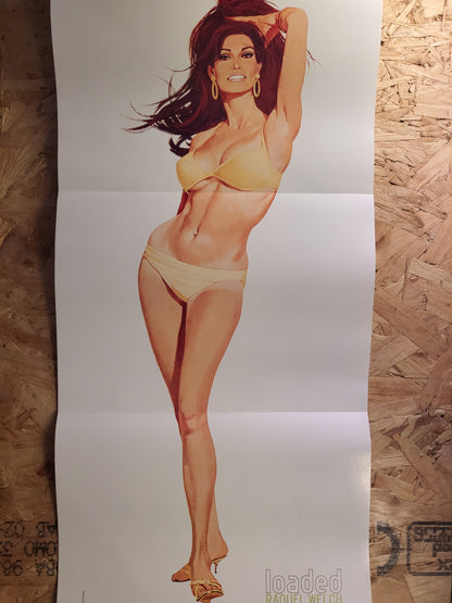 Loaded Magazine June 1998 (934) Raquel Welch POSTER Emma Steadman Jo Guest