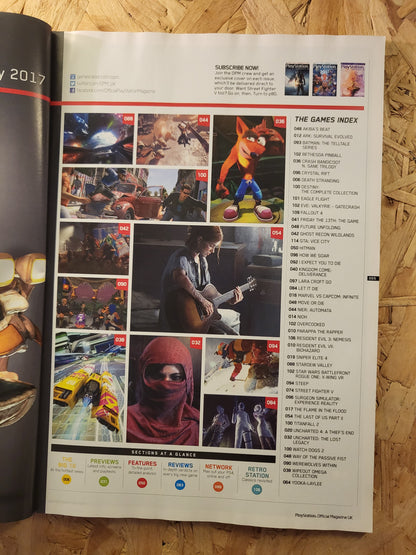 PlayStation Official Magazine February 2017 UK 132 (936) Yooka-Laylee Uncharted Beath Stranding
