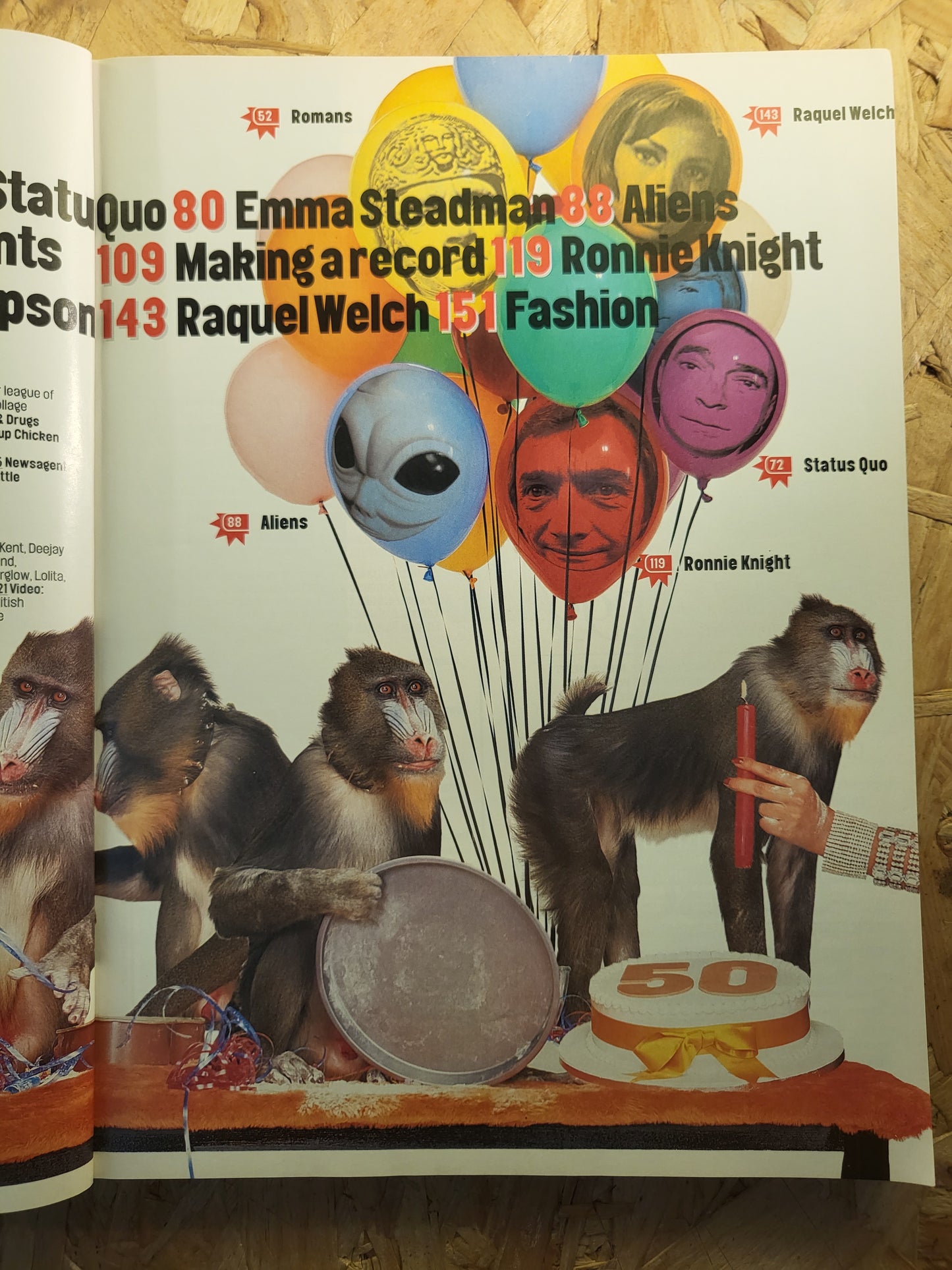 Loaded Magazine June 1998 (938) Raquel Welch POSTER Emma Steadman Jo Guest