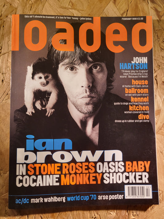 Loaded Magazine February 1998 (947) Samantha Janus Ian Brown POSTER