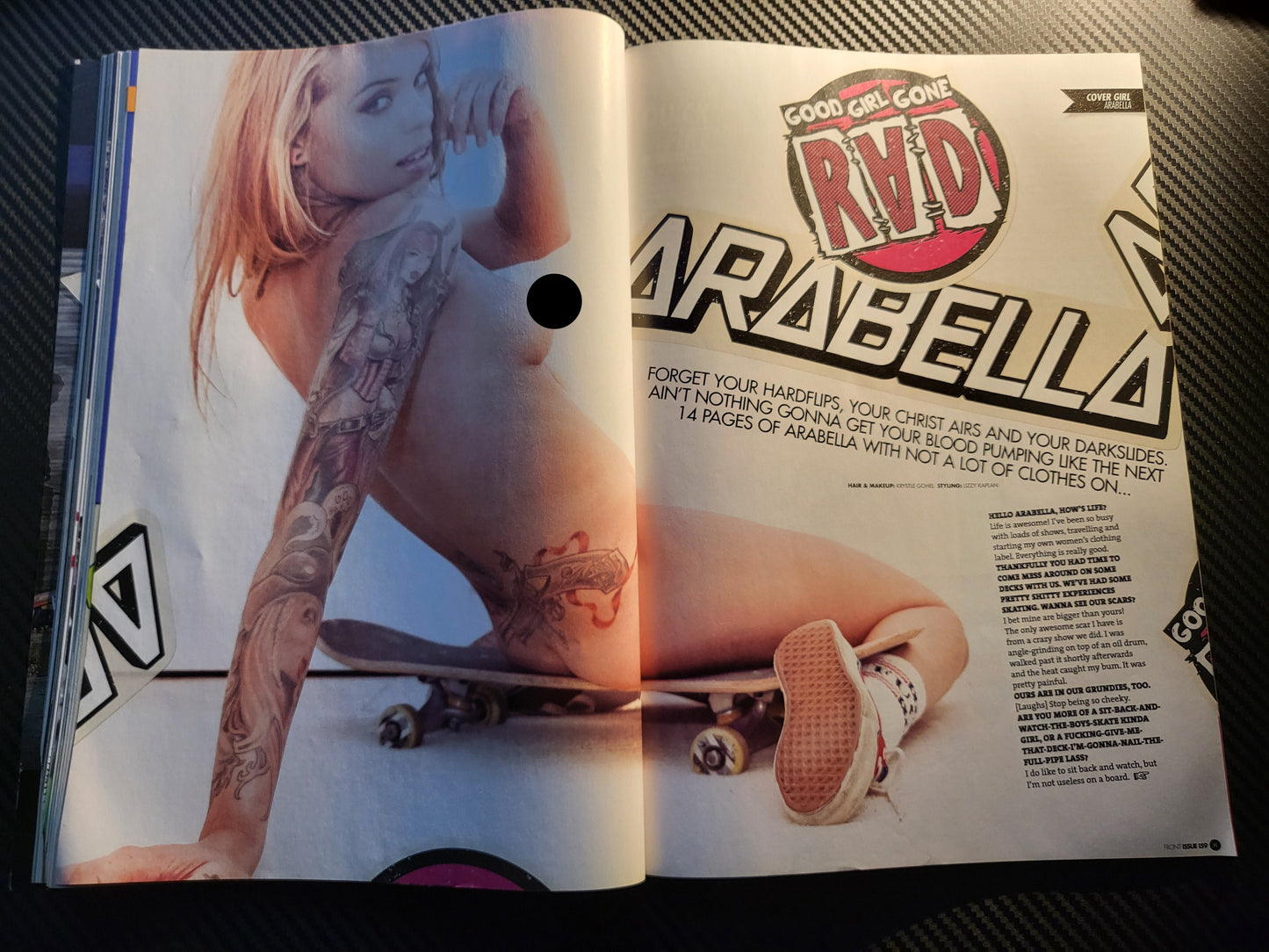 Front Magazine Issue 159 (955) Arabella Lauren WK
