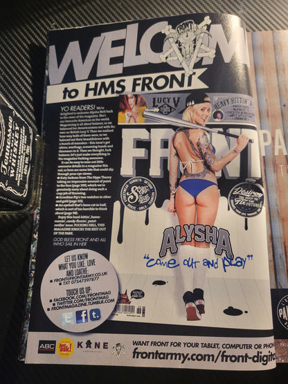 Front Magazine Issue 188 (964)(Rare) Alysha Nett Lucy V Arabella